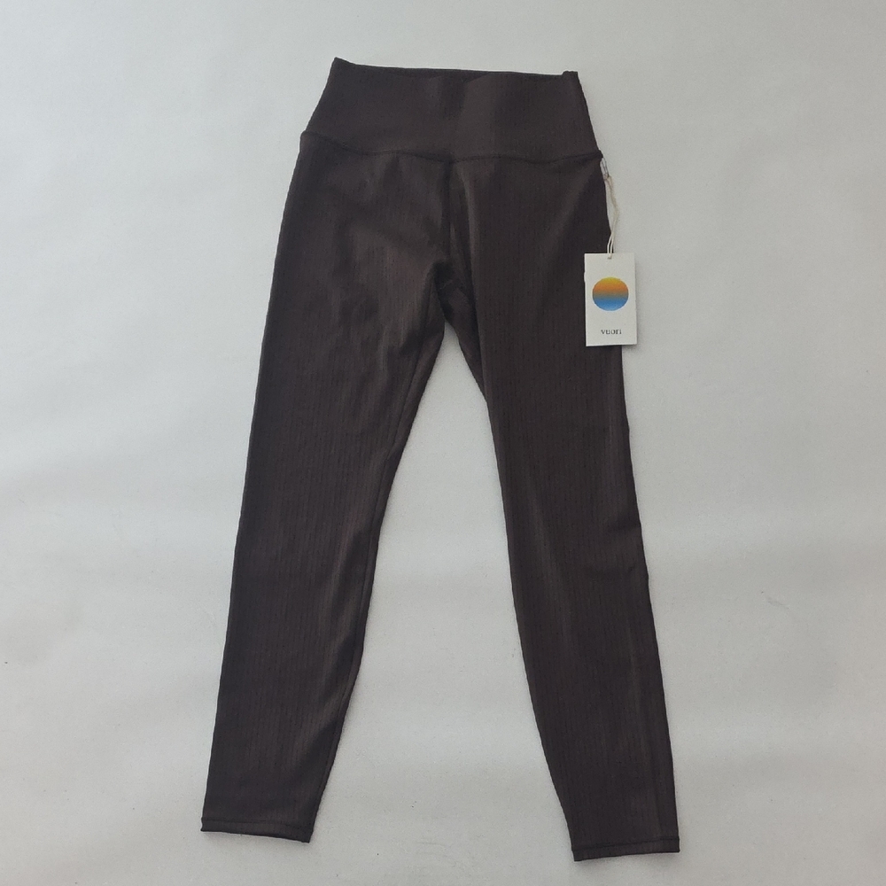 NWT Women's Vuori "Inversion Rib Legging" in Color Java. Multiple Sizes - Picture 1 of 12